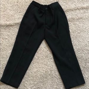 Boys Black Slacks #92